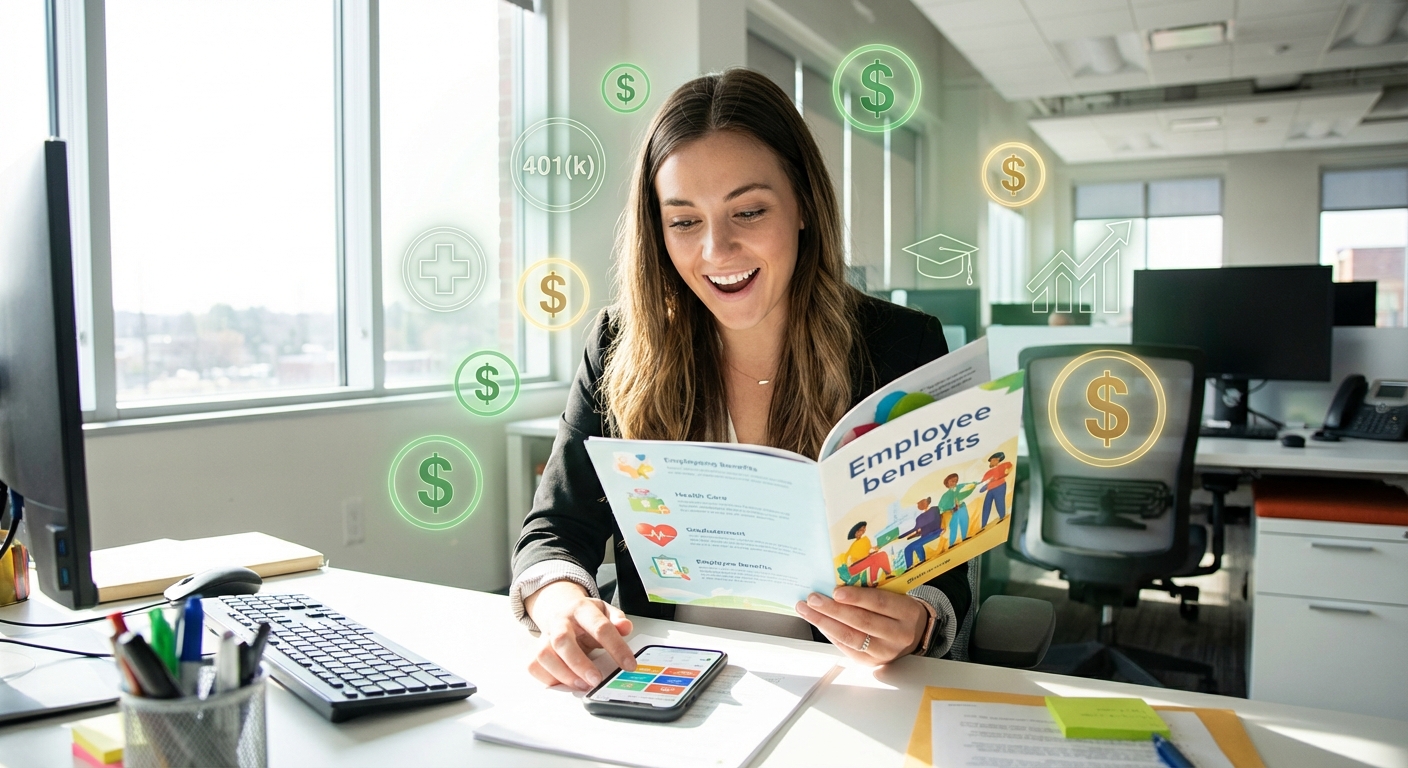 Paycheck Power‑Ups: 11 Employer Benefits You’re Probably Ignoring (That Are Basically Free Money)