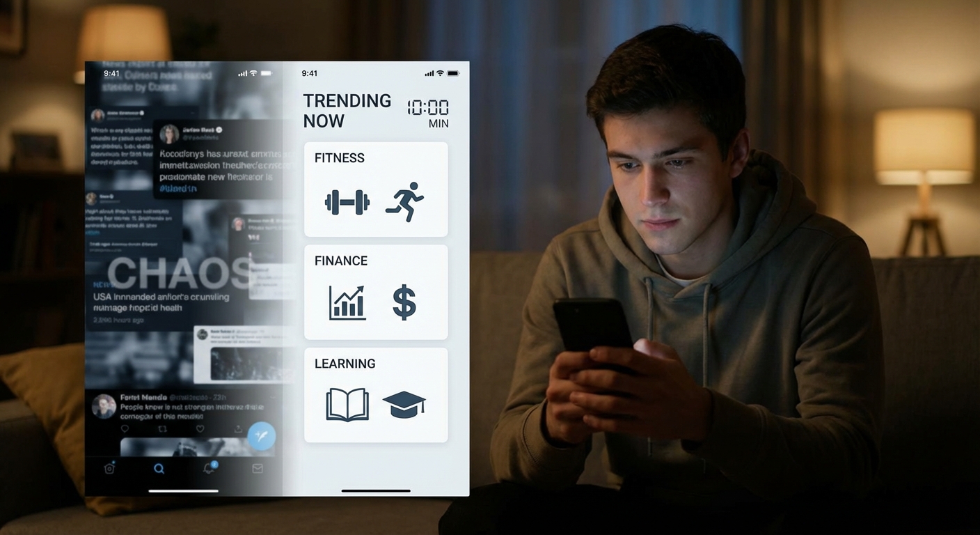 Stop Doom-Scrolling: How To Use “Trending Now” To Upgrade Your Life In 10 Minutes A Day