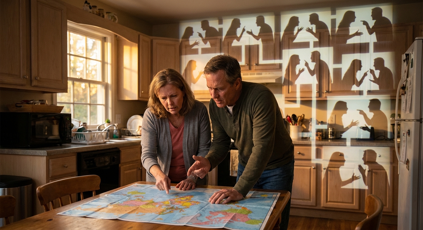 The Fight Map: How High-Conflict Couples Stop Having the Same Argument on Repeat